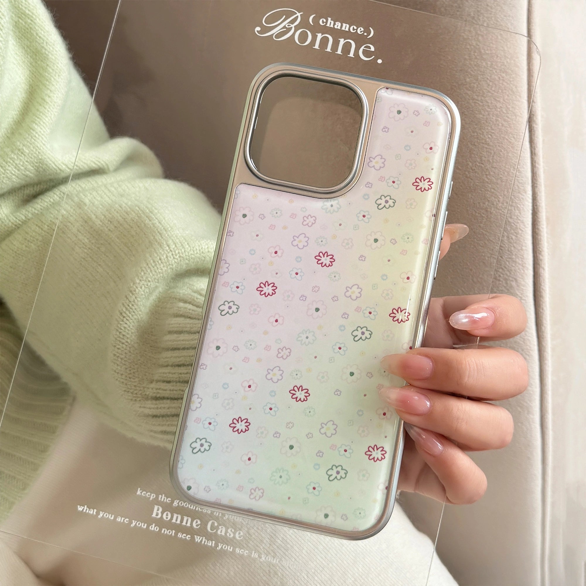 Ombre Petal Flowers - iPhone Case